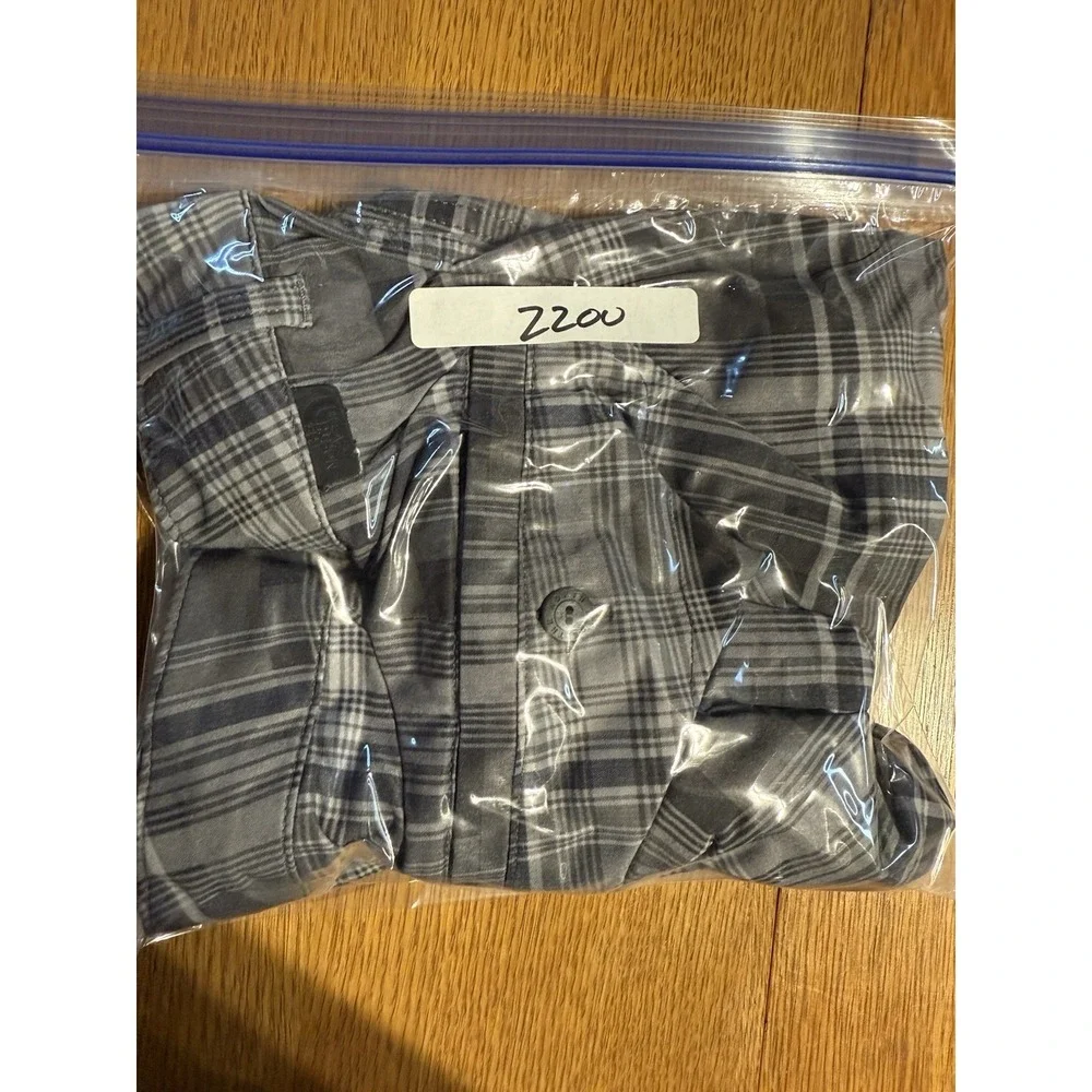 North Face Shorts Mens 40 Gray Plaid Performance Stretch‎ Outdoor Hiking Cargo